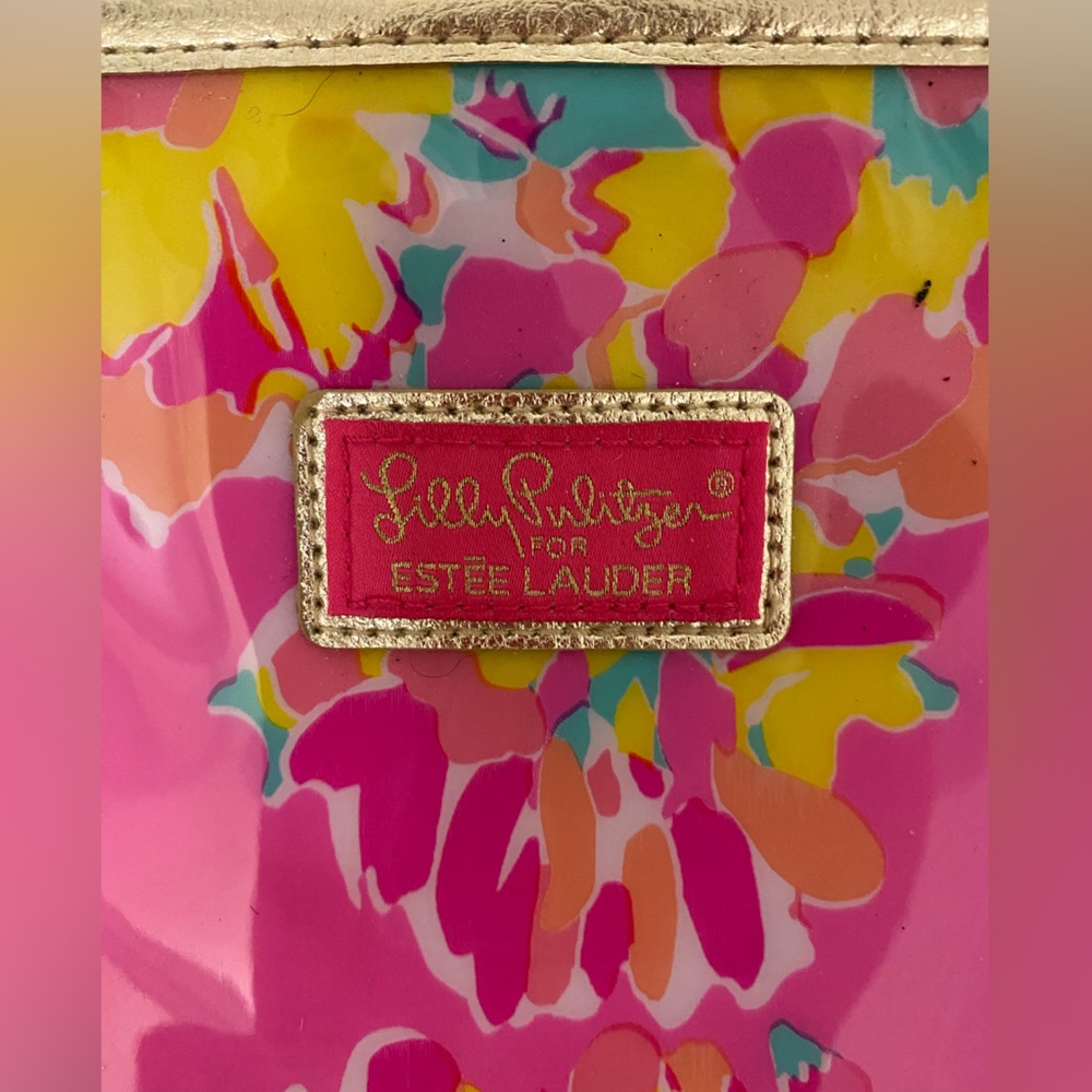Lilly Pulitzer Make up or Travel Case for Estee Lauderdale - Picture 3 of 6